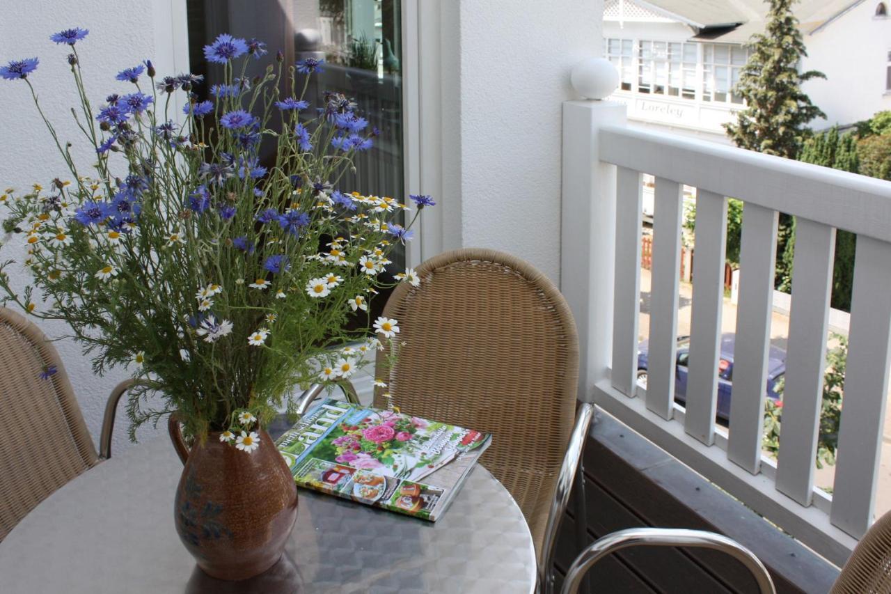 Villa Laetitia Fewo 16 - Strandnah, Balkon 宾茨 外观 照片